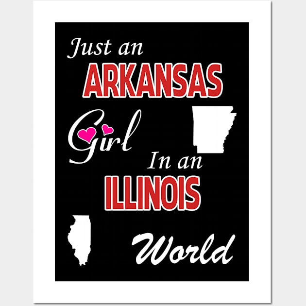 Arkansas - Illinois Wall Art by ALEXANDRA PIVOVAROVA |